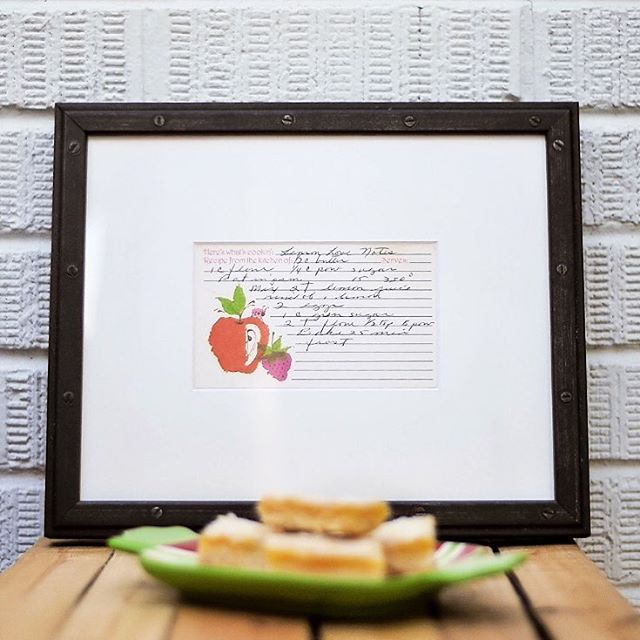 How to Frame a Recipe Card Framebridge