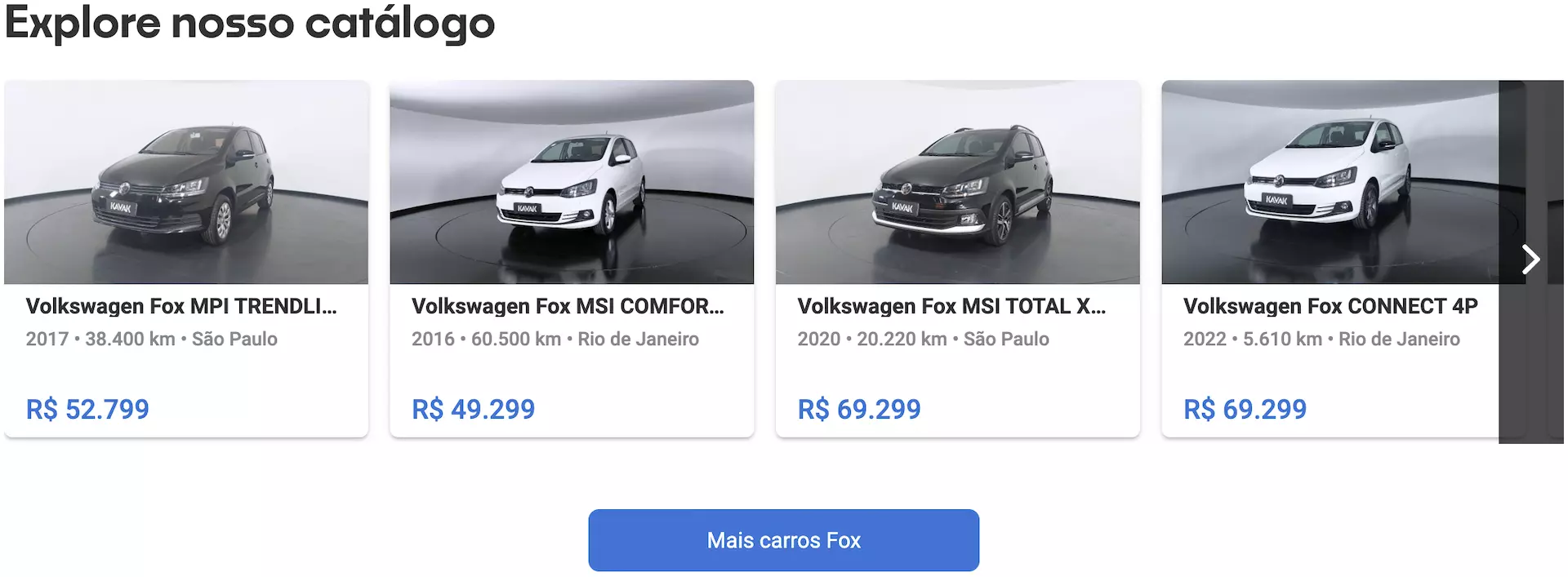 Fox preço