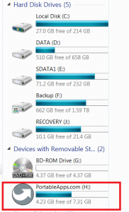 Portableapps USB
