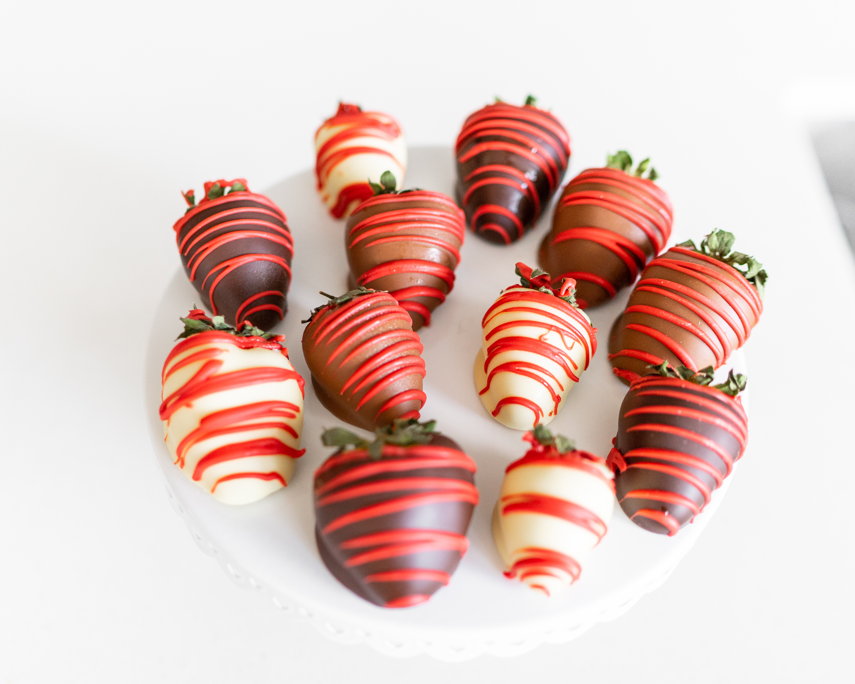 Birthday chocolate covered strawberries