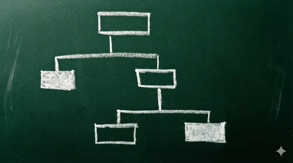 Structure diagram representing a remote customer support team framework