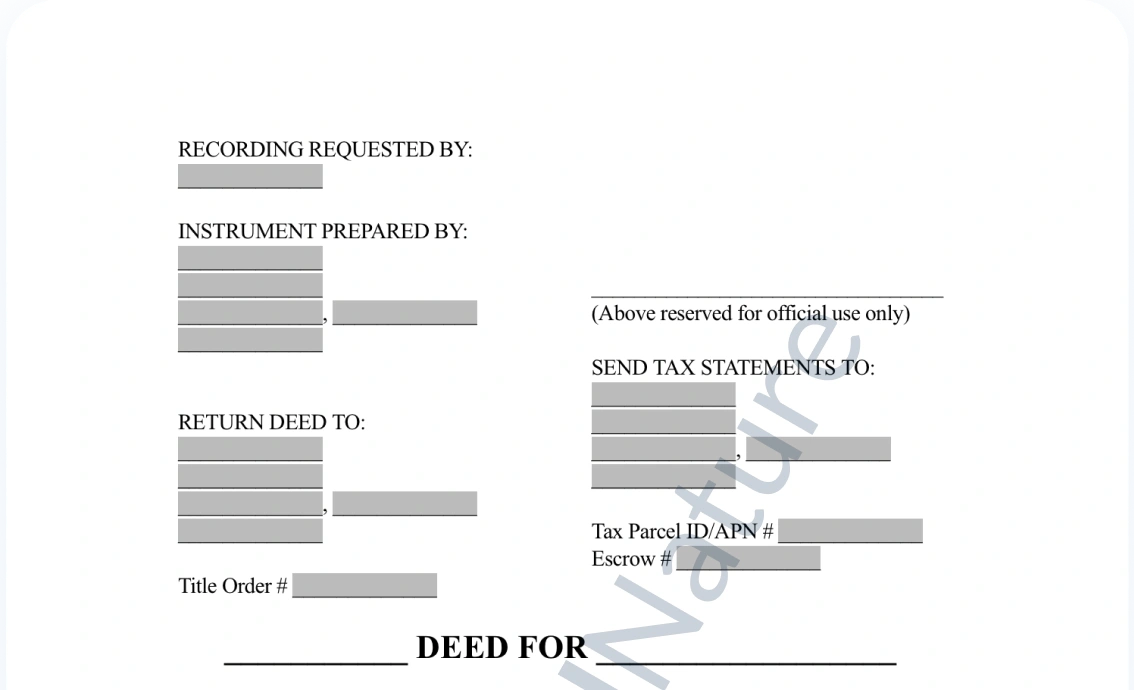 Property Deeddocument preview