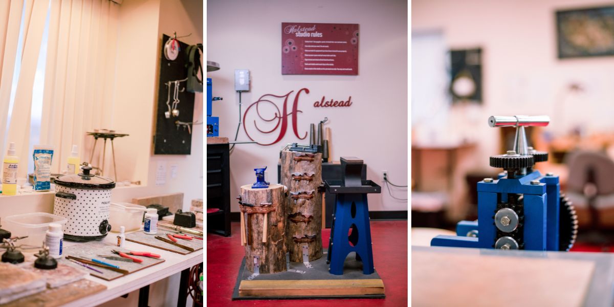 Halstead in-house jewelry studio 