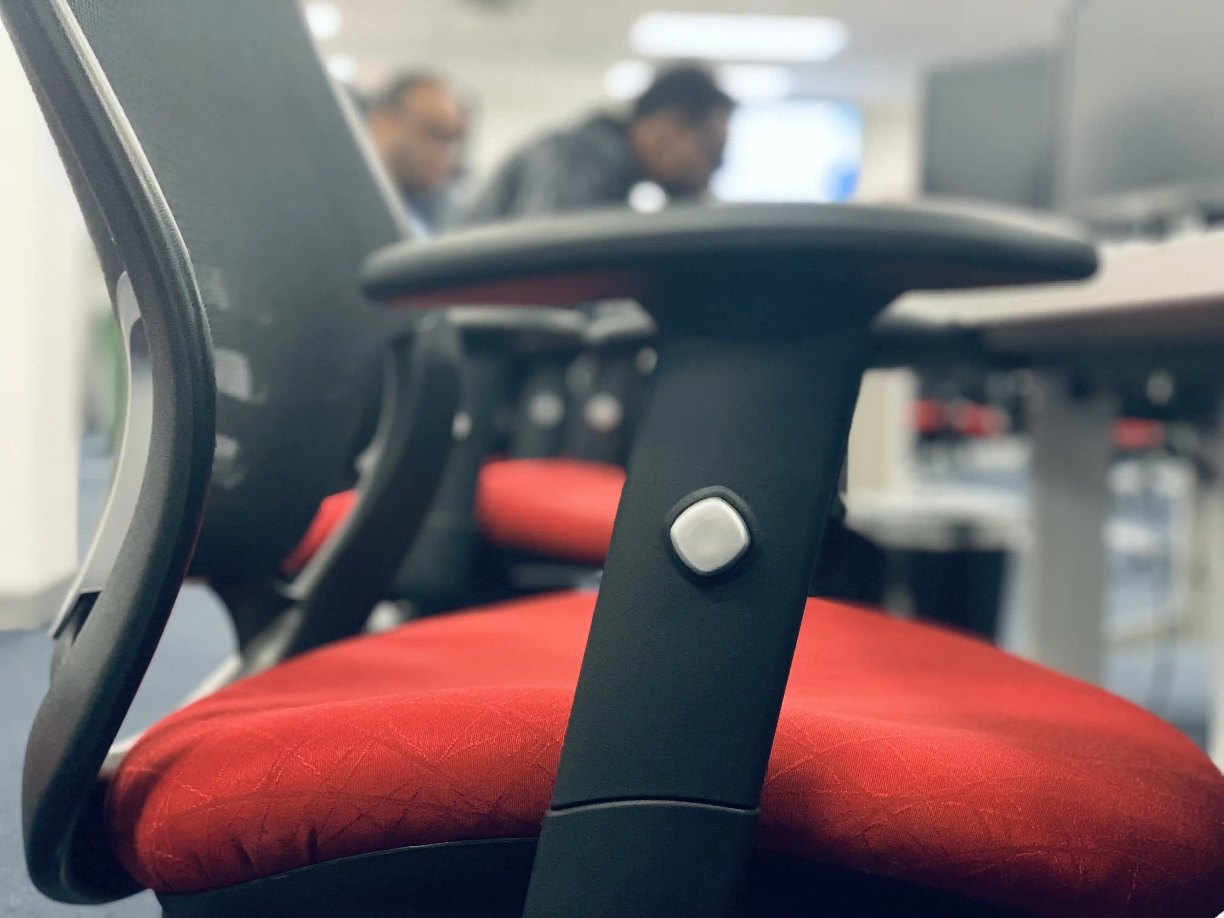 Empty office chair representing unfilled job roles and ongoing talent shortage