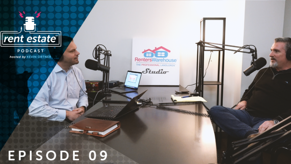 Podcast Episode 9 in the Renters Warehouse Studio