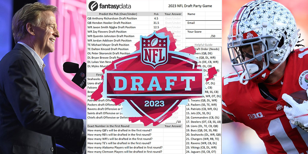 NFL Draft Party Game (PDF)