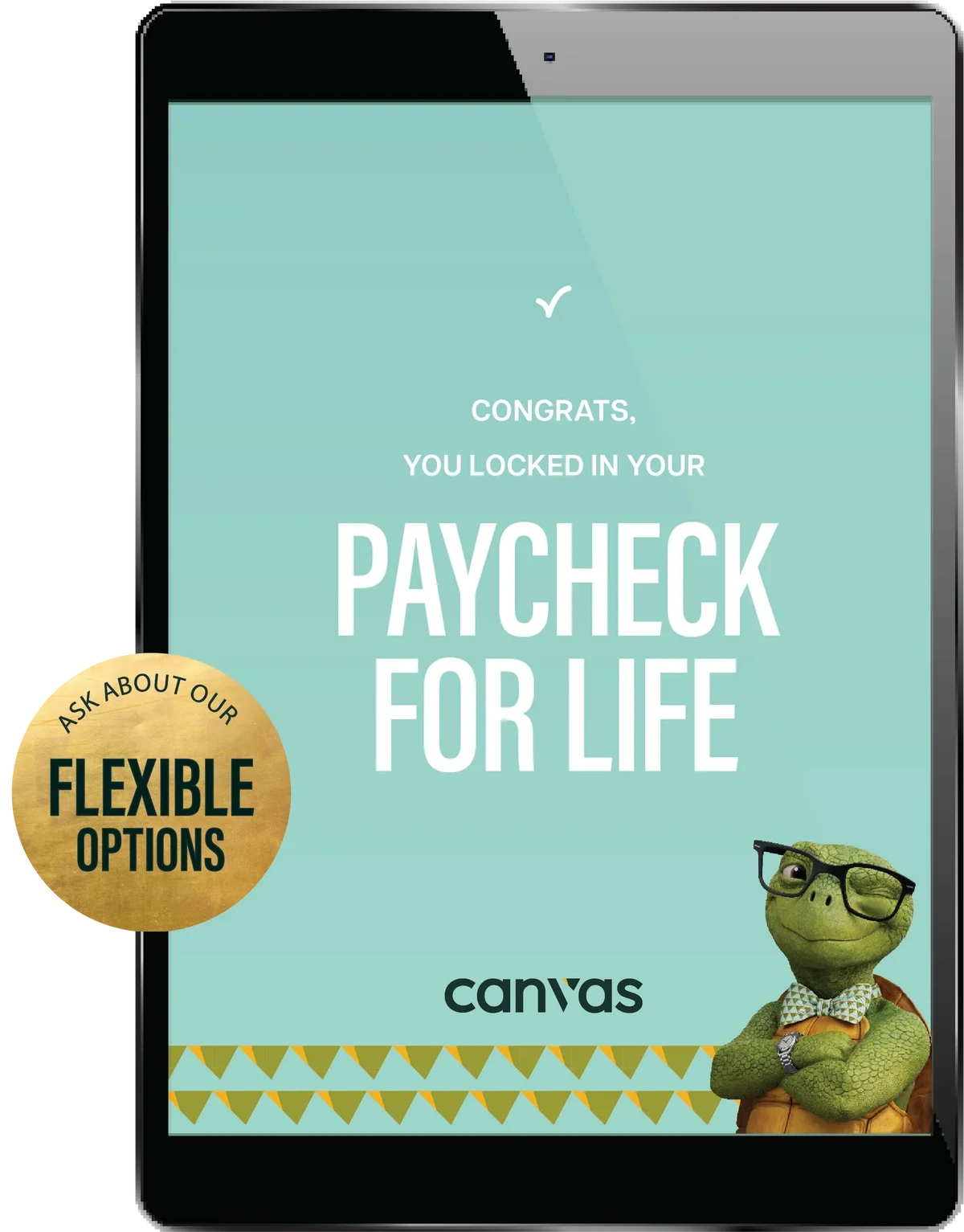 Congrats you locked in your paycheck for life