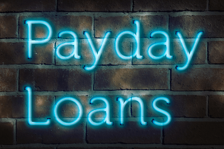 kentucky payday loan neon sign