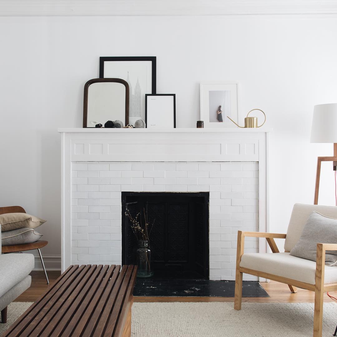 How To Decorate Your Fireplace With Framebridge Frames   Y2vvKe8tS26K8rW5bg5n