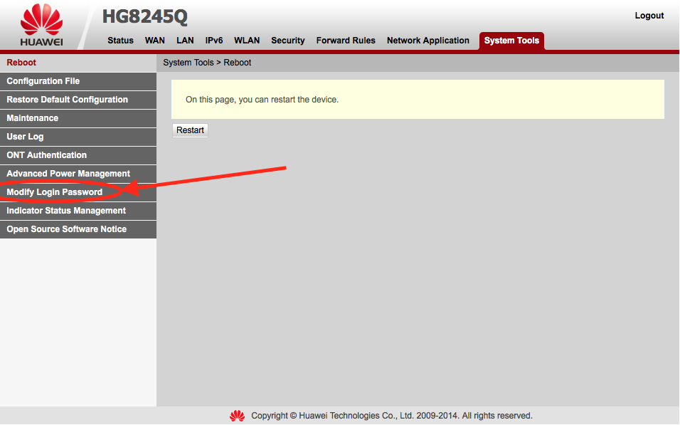 How Do I Change My Login Details Admin Password Community Fibre