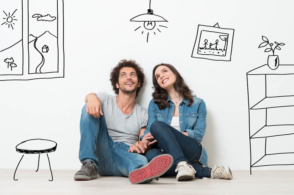 Young couple wondering which is the best personal loan for them