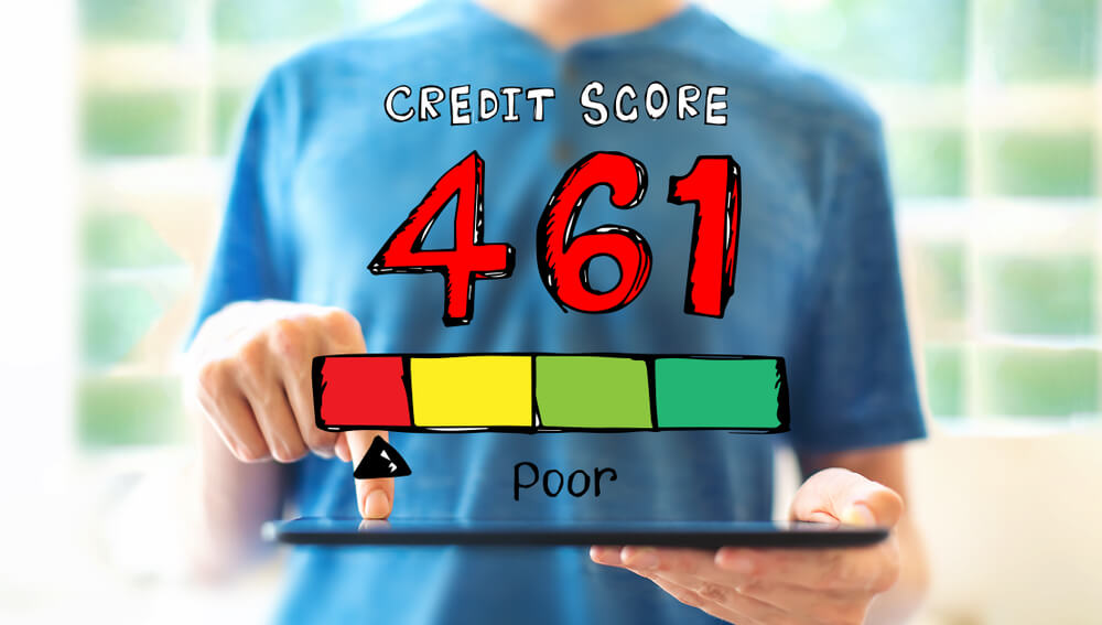payday loan customer with bad credit score
