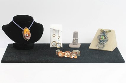 Jewelry display setup