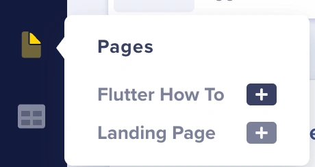 Select "Flutter How To" page to create a How To article page