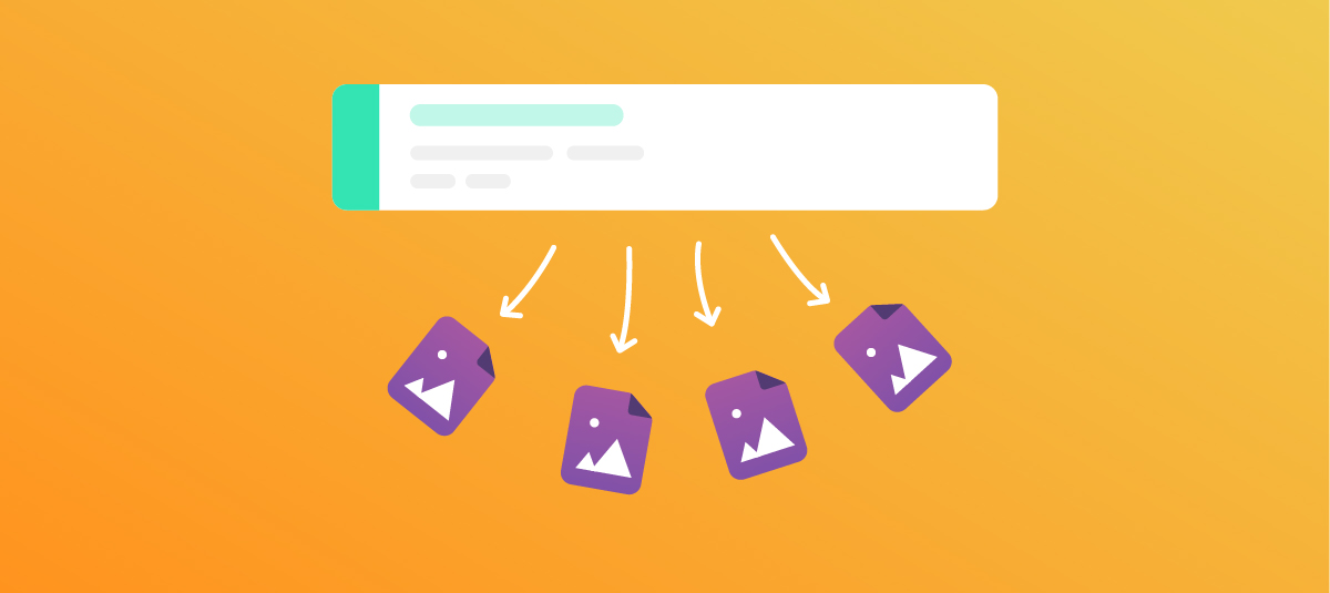 Images in build artifacts