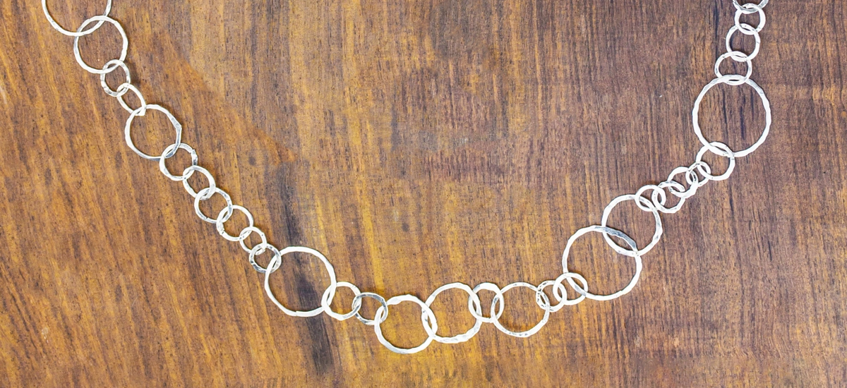 Make your own custom jewelry chain from bulk wire in this how-to guide from artist Jill Mackay. Get inspired to hone your soldering and wirework skillset. ...