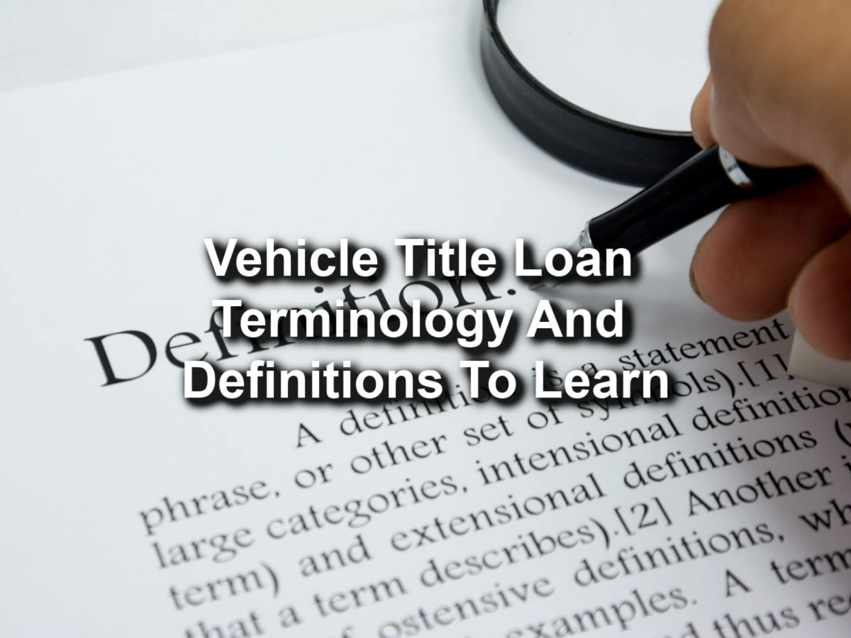 vehicle title loans definition
