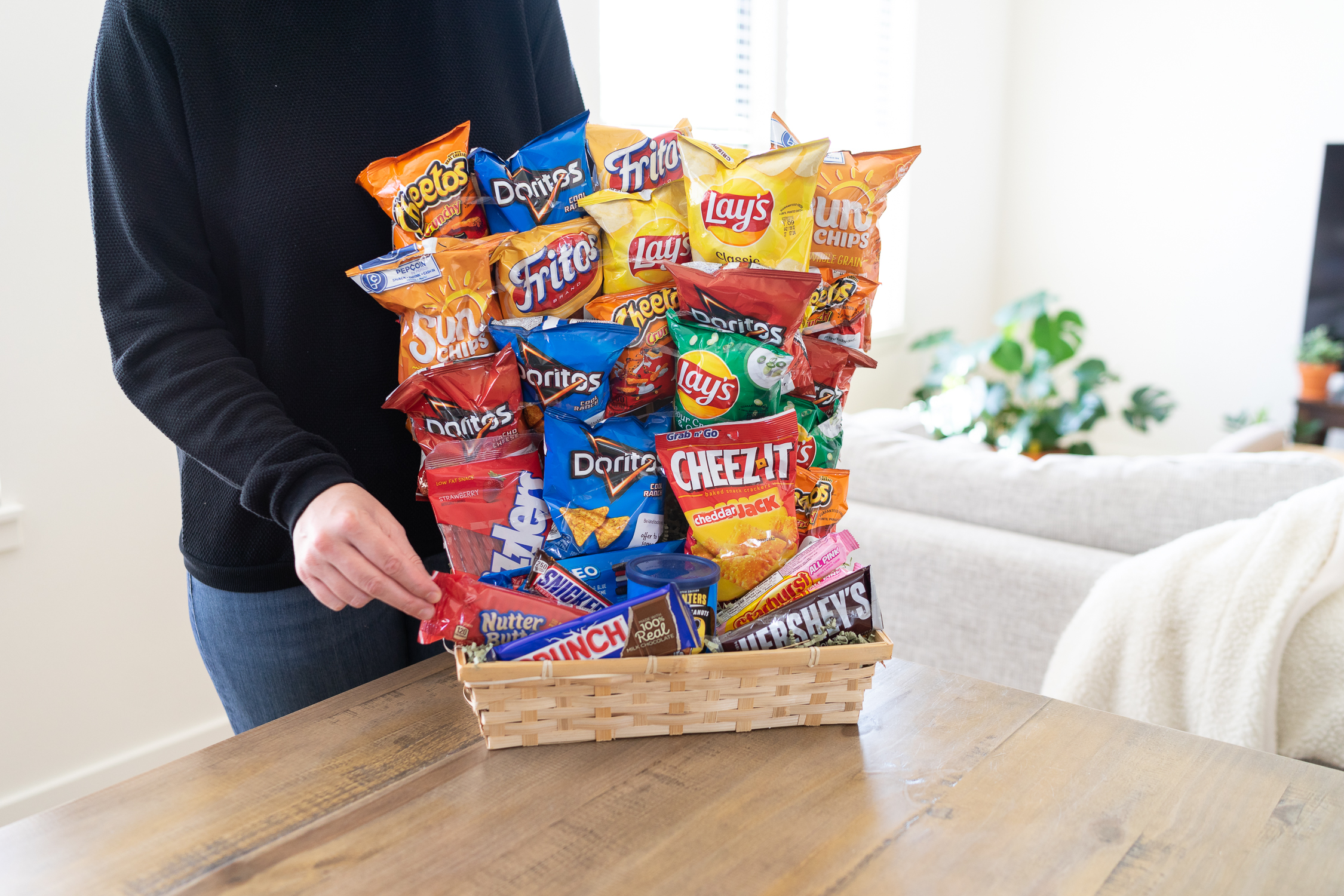 Snack Gift Baskets for Boyfriends