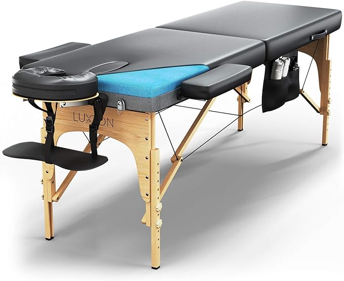 Luxton Home Premium Memory Foam Massage Table