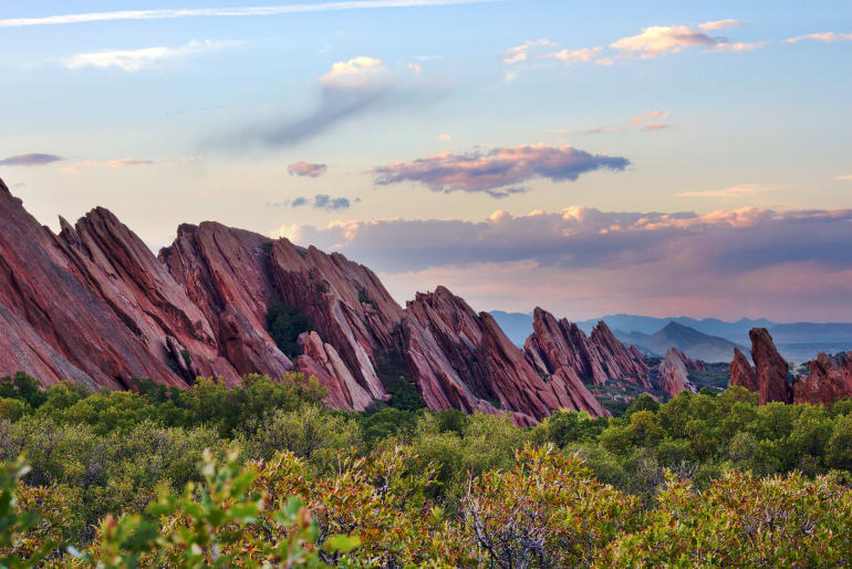 flat iron mountains in colorado