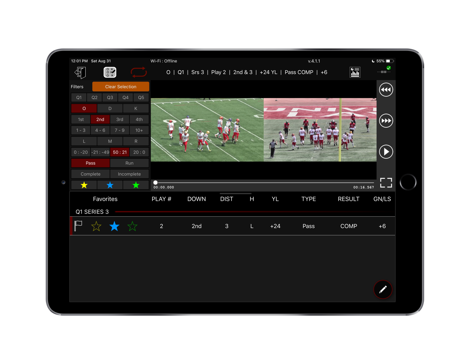 Coaches Corner: Sideline Replay - GameStrat vs. Hudl Sideline - High