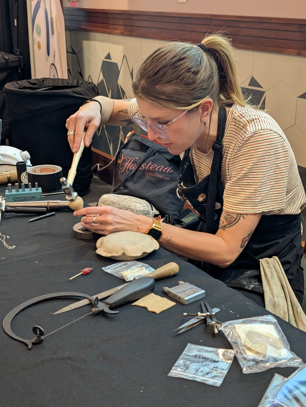 Sylvie Alusitz for Halstead demo at SNAG Tucson