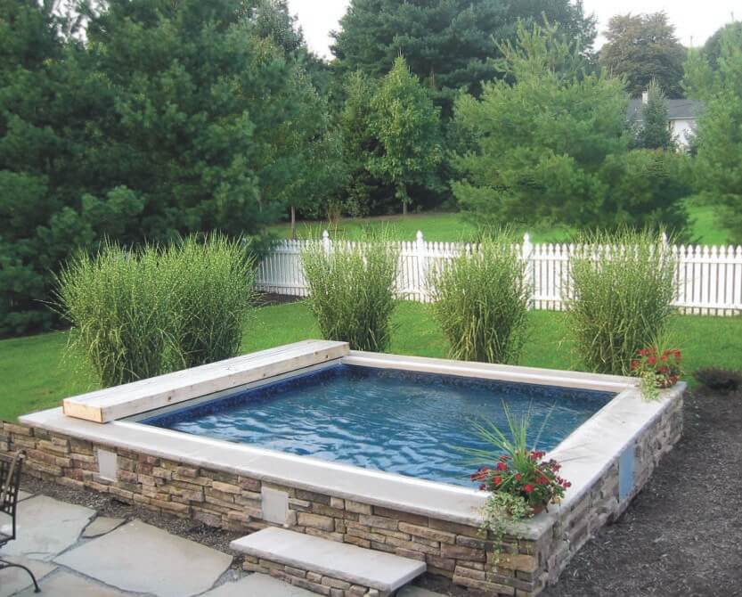 plunge pool backyard