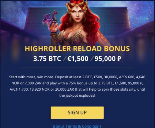 BetChain Casino highroller bonus