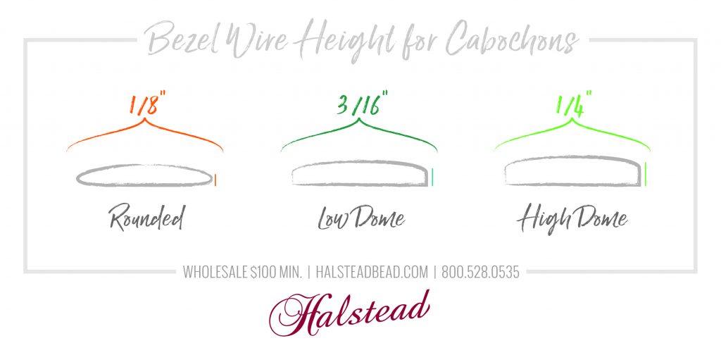 Bezel Wire Height for Cabochons