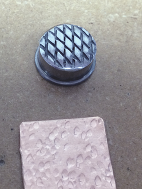 texturing hammer; pattern 1