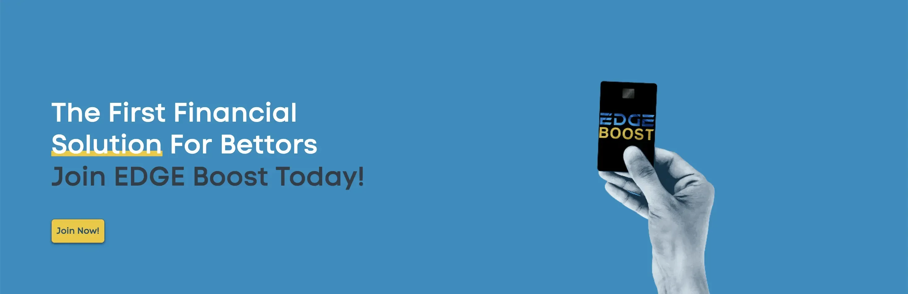 The first financial solution for bettors: check out its qualifying spend categories in your primary checking account