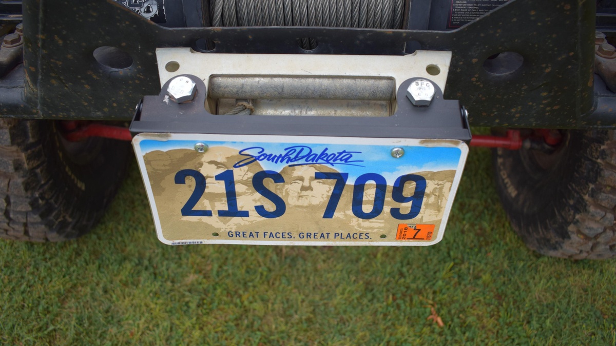 Tuffy Flip-Up License Plate Mount for...