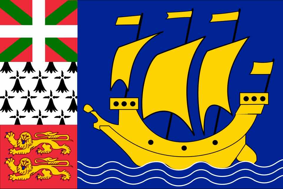 Saint Pierre and Miquelon flag