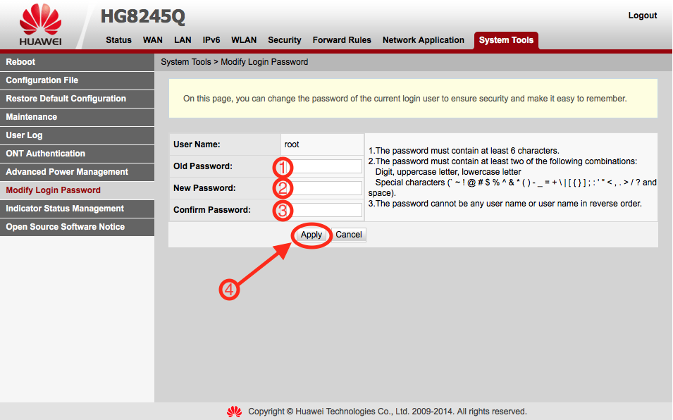 How Do I Change My Login Details Admin Password Community Fibre