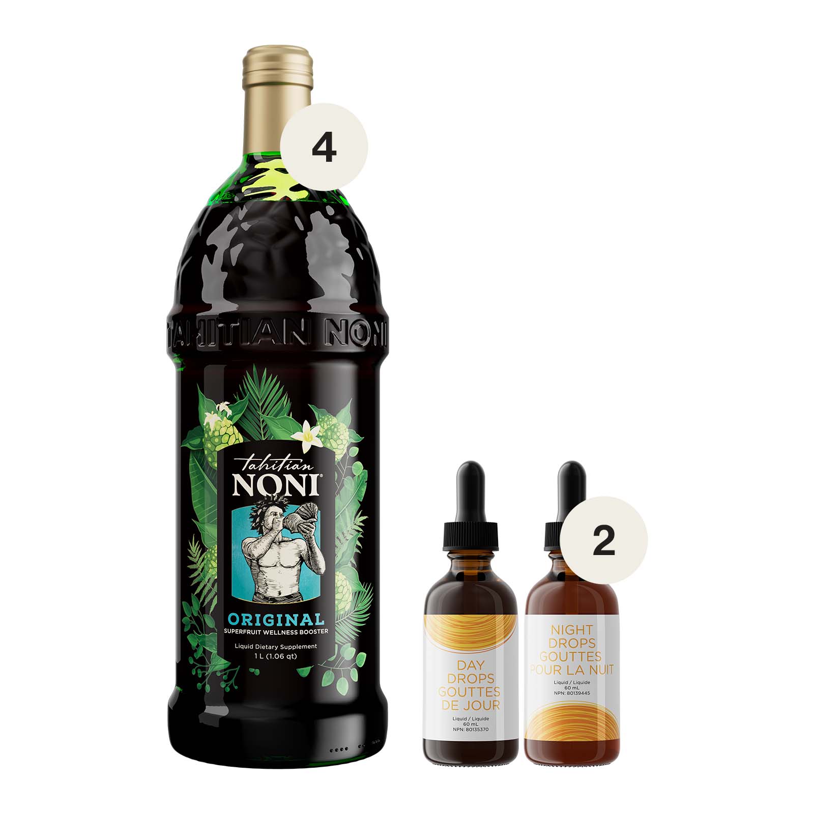 Partner.Co | Tahitian Noni® ORIGINAL x4 & Slenderiiz® Drops x2