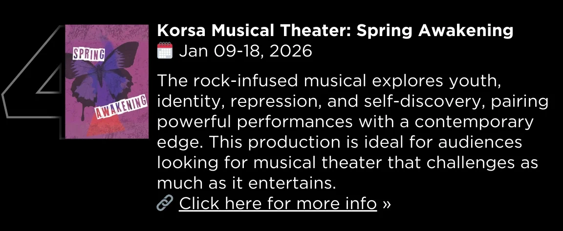 Korsa Musical Theater: Spring Awakening
