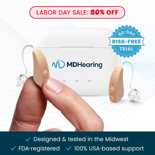 Primary MDHearing VOLT MAX 2: Advanced Custom Fit Hearing Aids Image