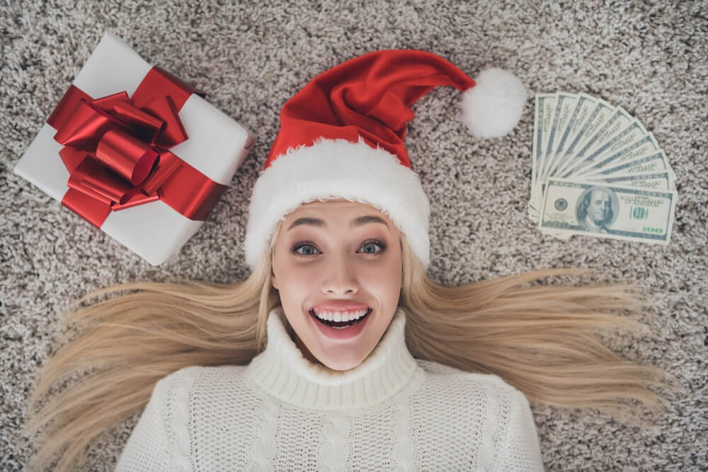 woman got a holiday payday loan