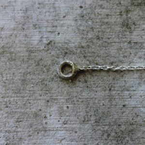 Soldering the jump ring to the jewelry chain