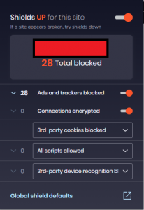 28 Total blocked