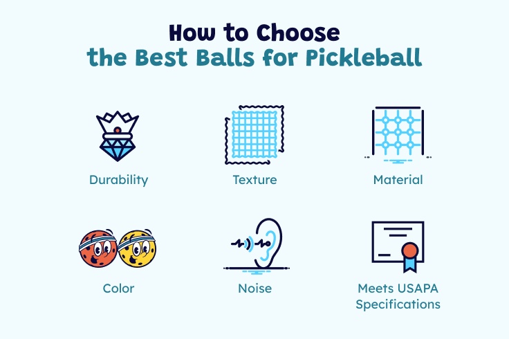 How to Choose the Best Balls for Pickleball - Factors to Consider