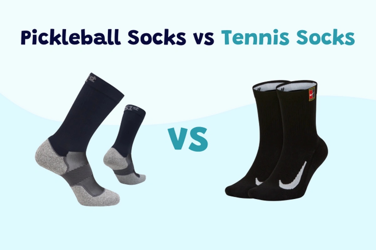 Difference Between Pickleball and Tennis Socks