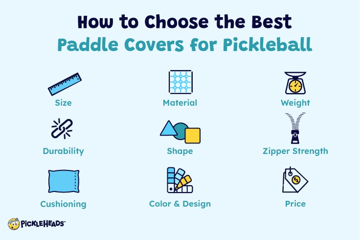 How to Choose the Best Paddle Covers for Pickleball