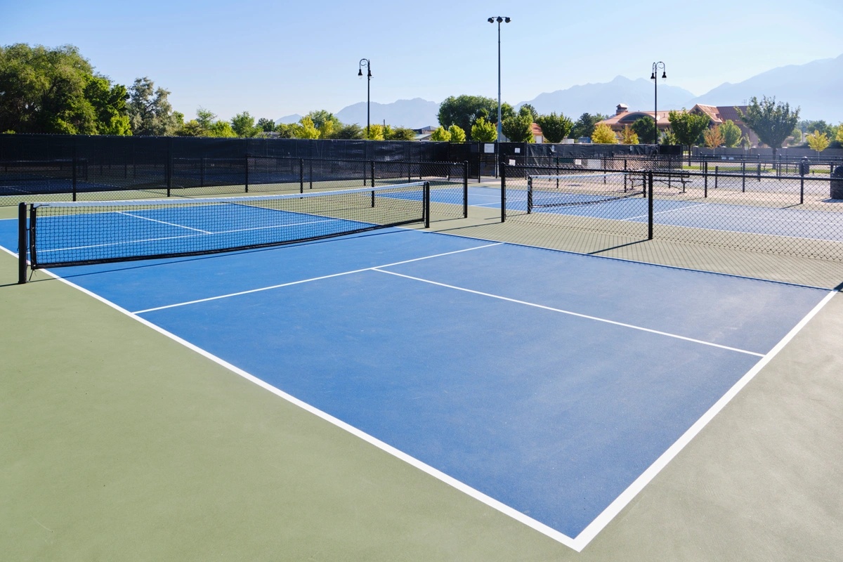 Pickleball court