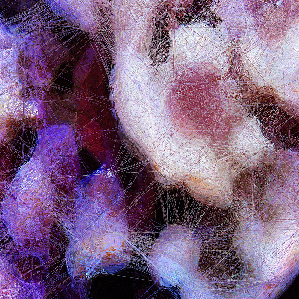 Machine Hallucinations: Coral - Generative AI Data Painting D