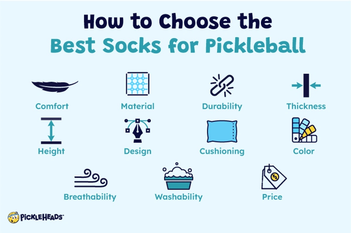 How to Choose the Best Socks for Pickleball
