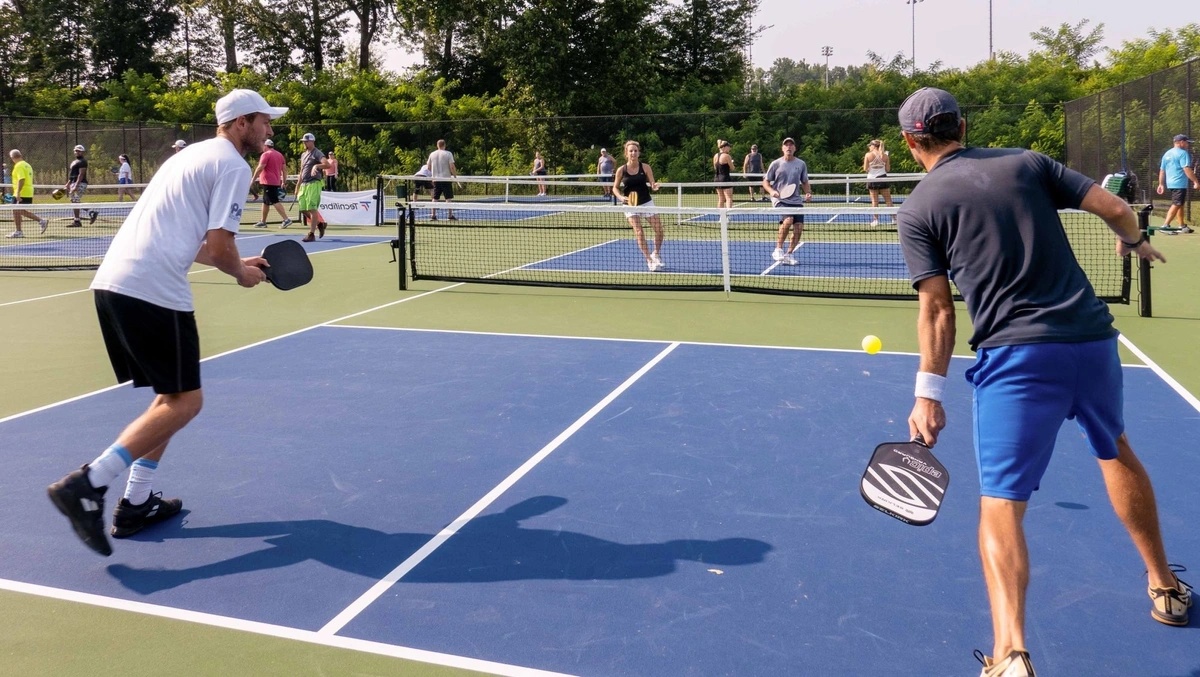 pickleball lob shot set up