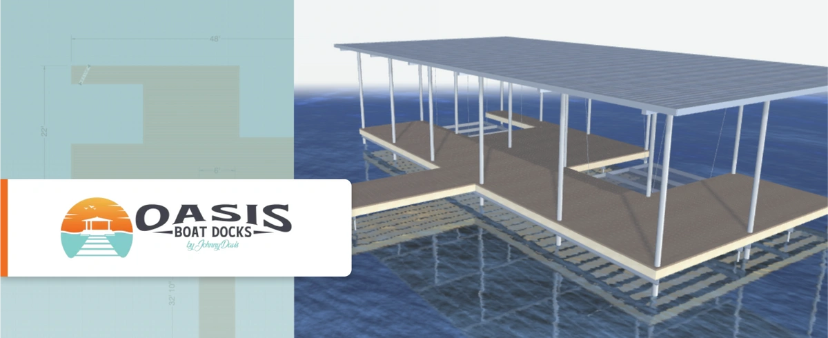 Oasis Boat Docks diagram