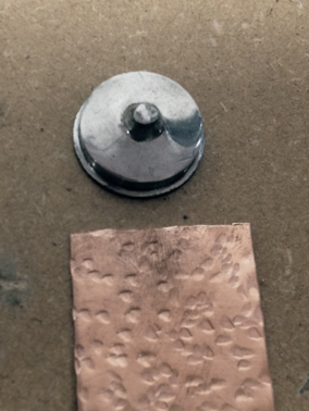 texturing hammer; pattern 6