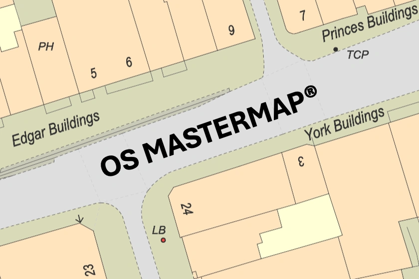 Sample of OS MasterMap®
